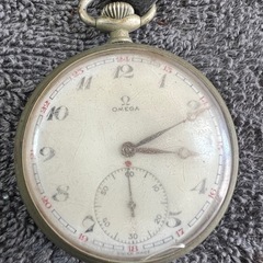 【GO-252】OMEGA オメガ 懐中時計 国鉄 昭和27年の画像