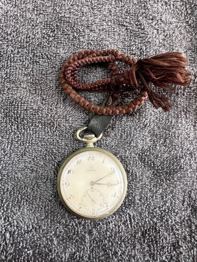 【GO-252】OMEGA オメガ 懐中時計 国鉄 昭和27年