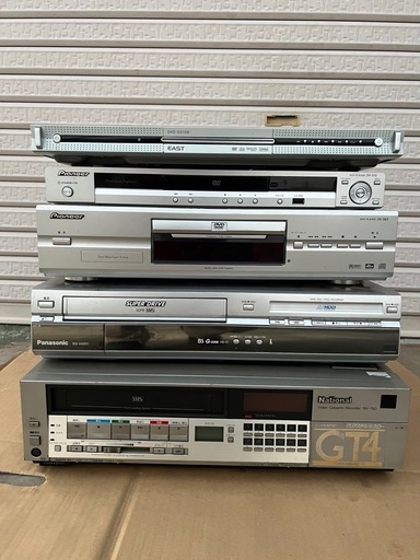 【GO-256】ビデオデッキ DVDプレーヤー  パナソニック パイオニア アズマ