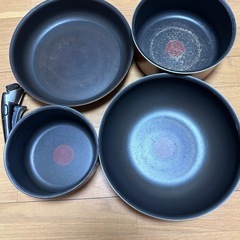 受け渡し決定✨フライパンセットT-fal D&S