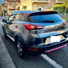 CX-3　XDツーリング　Lパッケージ　4WD　H29　車検8/10　走行36000ｋ　社外エアロ＆メッシュグリル　ナビTV＆Bカメラ　BOSEサウンド　アクティブセンス　18AW　ハーフレザーシート　禁煙車の画像
