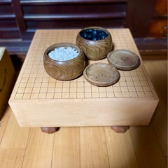 囲碁　碁盤　碁石セット アンティーク　趣味