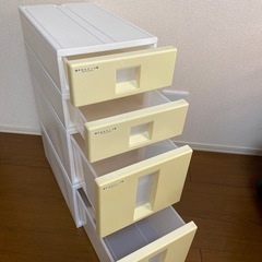 【0円】4段収納ケース（取り外し・組み換え可能）の画像