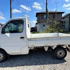 平成12年スズキキャリイ　4WD 軽キャブオーバ　オートマ、エアコン付き　車検年付き 引き取りは千葉県 我孫子市から。の画像