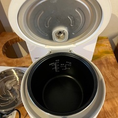 炊飯器　糖質カット　中古美品【現地渡し限定】の画像