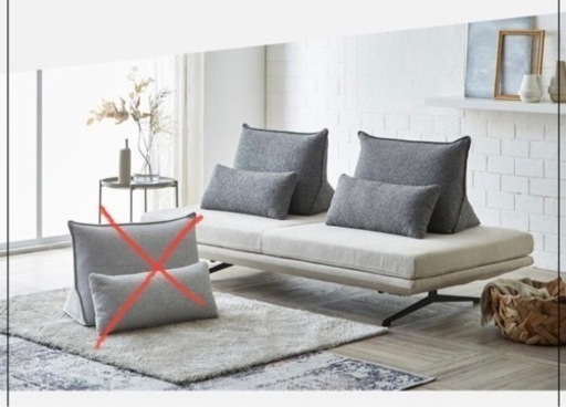 アイランドソファ  ほぼ未使用　3人掛け