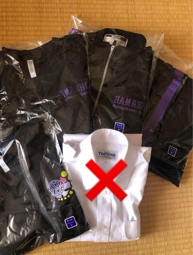 浜商　吹部　ジャージ上下　Ｔシャツ　2種　セット