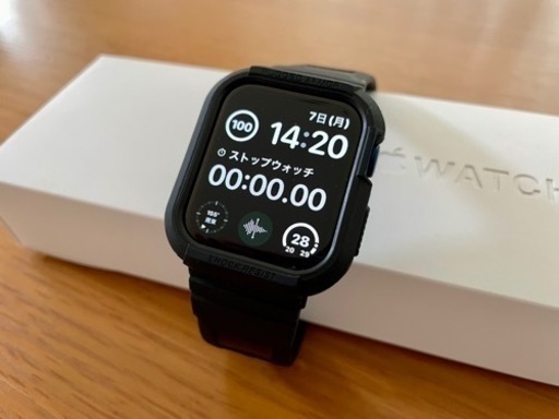 【美品】Applewatch6 44mm GPS ネイビー