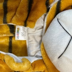ロンパース　70 タイガー　ハロウィン　着ぐるみの画像
