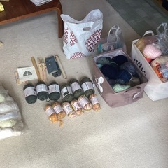 値下げ500円　。編み物　毛糸