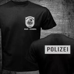 「希少」 100%綿　オーストリア警察　コブラ特殊部隊　Tシャツ