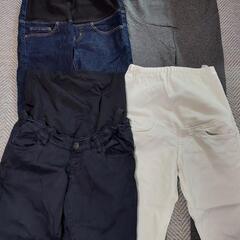 マタニティ　ジーンズ　レギンス　ズボン