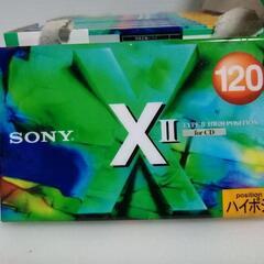 未開封】SONY カセットテープ ハイポジ XⅡ 120分 20本