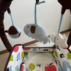 ポータブルベッド＆プレイジムの画像