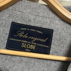 【美品】SLOBE IENAのグレーコートの画像
