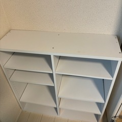 本棚　白　小型 （美品）