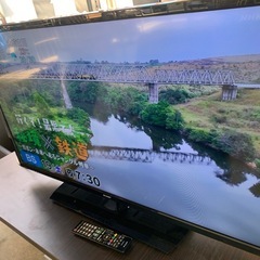 激安‼︎美品　シャープ 2019年製 40型 液晶テレビ リモコン付き