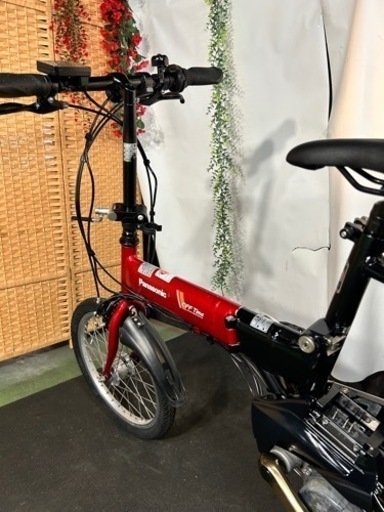 No.247 パナソニック 折り畳み電動アシスト自転車 オフタイム BE-ENW076整備済み14年製造モデル