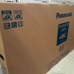 ［新品未開封］パナソニックVIERA／液晶43V型4K対応／TH-43GX755の画像