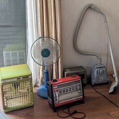 【受け渡し予定者決定済】古い家電セット
