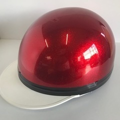 【決まりました】☆ヘルメット　赤　CC-500