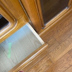 決まりました！！食器棚の画像