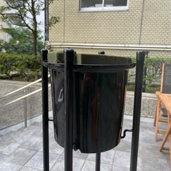 【無料】フラワースタンド　ブラック　2段の画像
