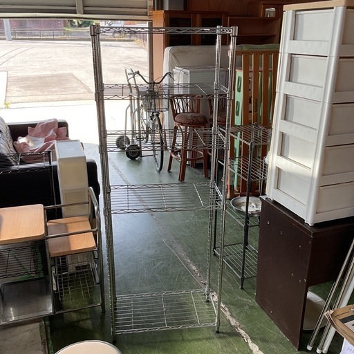 スチールラック　中サイズ　中古