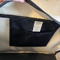 アシックス　バボちゃんのスポーツバッグ  
バレーボール部の画像