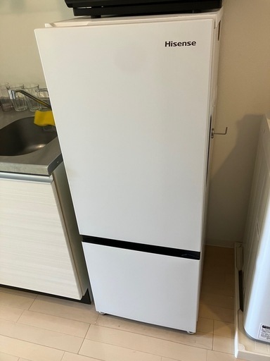 超美品　ハイセンス　冷蔵庫　162L