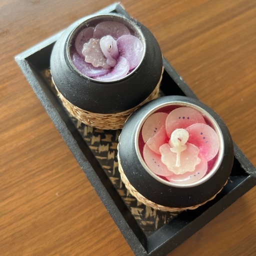 タイ購入　アロマキャンドルセット