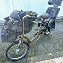 マルイシ幼児2人乗せ自転車