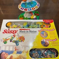 sassy ベッドメリー　fisher price 
