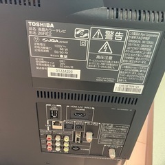東芝　REGZA 18インチの画像