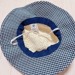 お取引中麦わら帽子の画像