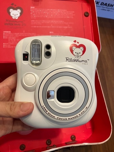 Fujifilmリラックマのポラロイドカメラ+フィルム20枚付き