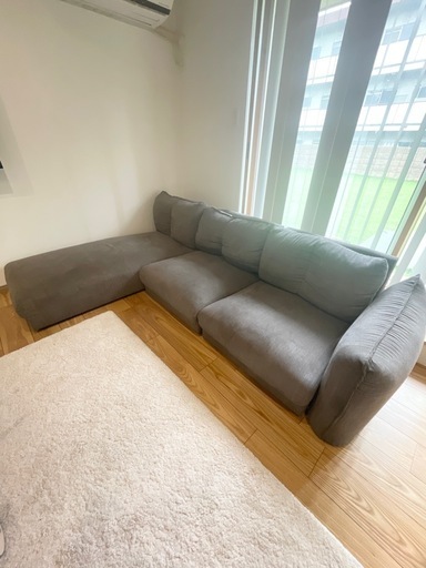 【値下げ中】ローソファー　島忠ホームズ