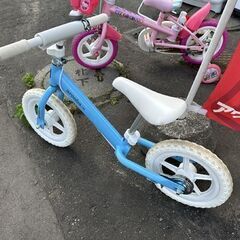 arcoba アルコバ キックバイク ブレーキ付き 水色 プリズムブルー ファーストバイク 12インチ 自転車練習 子供用 キッズバイク 札幌市白石区 白石店 の画像