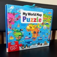 お値下げ致しました⭐️韓国購入　My World Map Puz...