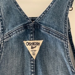キッズ　4T OSHKOSHデニムワンピの画像