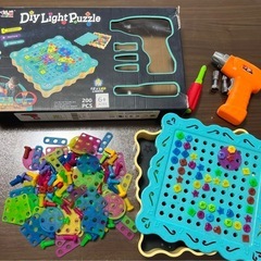 お値下げ致しました！ Diy Liggt Puzzle 知育　パズル