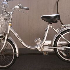 無料！20インチ自転車 前輪パンク
