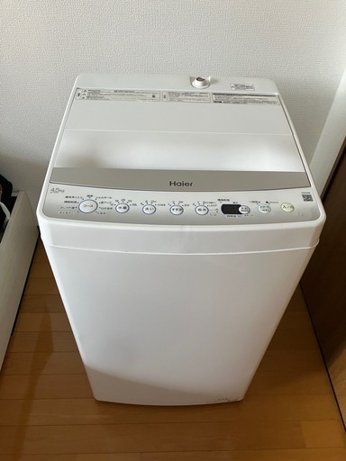 Haier 4.5kg全自動洗濯機 JW-E45CF  2022年製