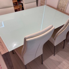 ダヴィンチ　ダイニングテーブル5点セット
