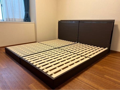 【値下げ交渉可】ニトリ　シングルベッド　フレーム　2セット