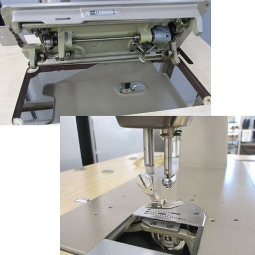 JUKI 職業用ミシン TL-82 電動フットペダル 一本針本縫い 作業台付き 工業 ジューキ 札幌市北区屯田