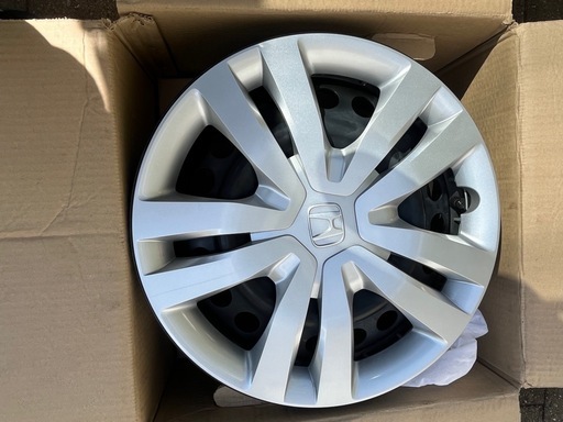 ホンダフィット　GR3 鉄っちんホイール（ホイールキャップ付き）４本一組