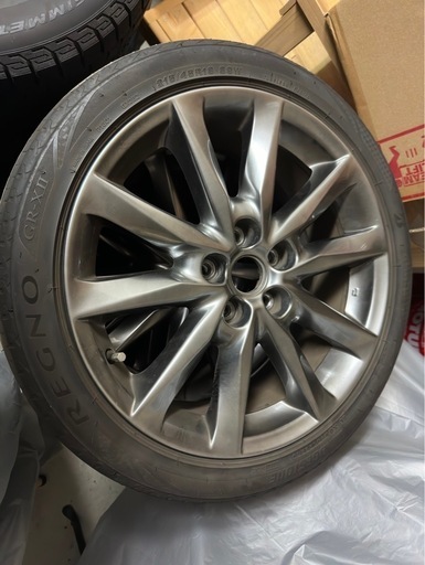 レグノ 215/45/R18 2022年 4本 ホイール付き