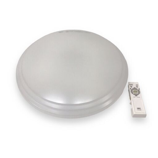 24Y698 ジ4 NEC LED照明器具 ホタルクス HLDZ08600 シーリングライト 8畳 2019年製　中古品