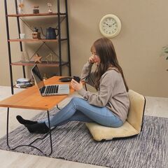 WARAKU　和楽チェア　Sサイズ　座椅子　テクノブラウンの画像